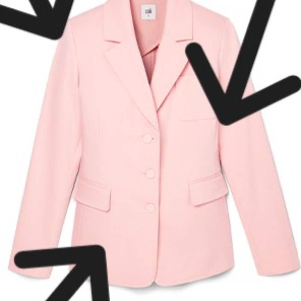 CAbi - Grace Blazer - Pink Size 10